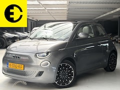 Fiat 500 C - La Prima 42 kWh | Elektrische open dak | Wit leer | Applecarplay/Androidauto