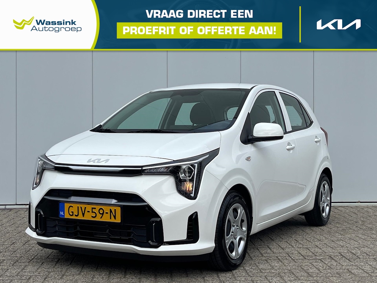 Kia Picanto - 1.0 DPi 67pk 4-zits DynamicLine | Camera & Sensoren Achter | Lane Keeping | Cruise Control - AutoWereld.nl