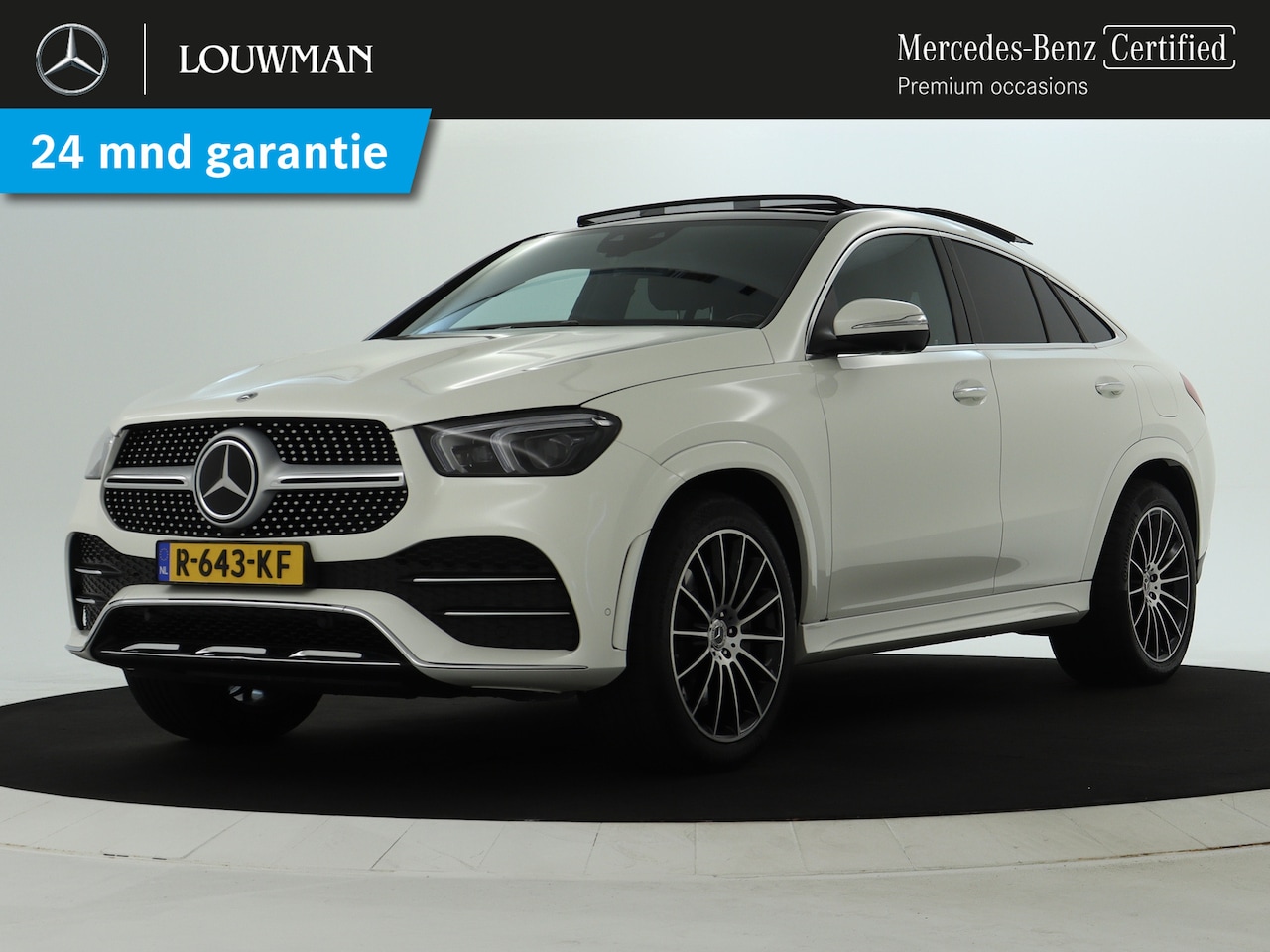 Mercedes-Benz GLE-Klasse Coupé - 350 e 4MATIC | Panoramadak | 360° camera | Trekhaak | Burmester | Distronic | Inclusief 24 - AutoWereld.nl