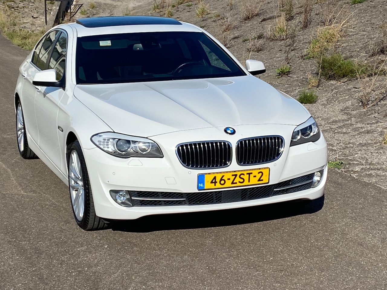 BMW 5-serie - 535i High Executive Schuif/Kanteldak, Adap. Cruise, HUD, Vol! - AutoWereld.nl