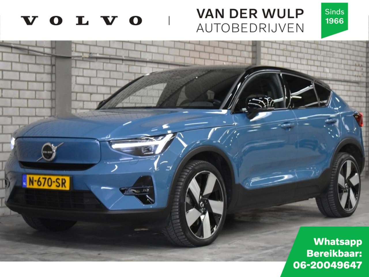 Volvo C40 - Twin AWD 408pk/78kWh Intro Edition | 20'' | 360 | Panodak - AutoWereld.nl