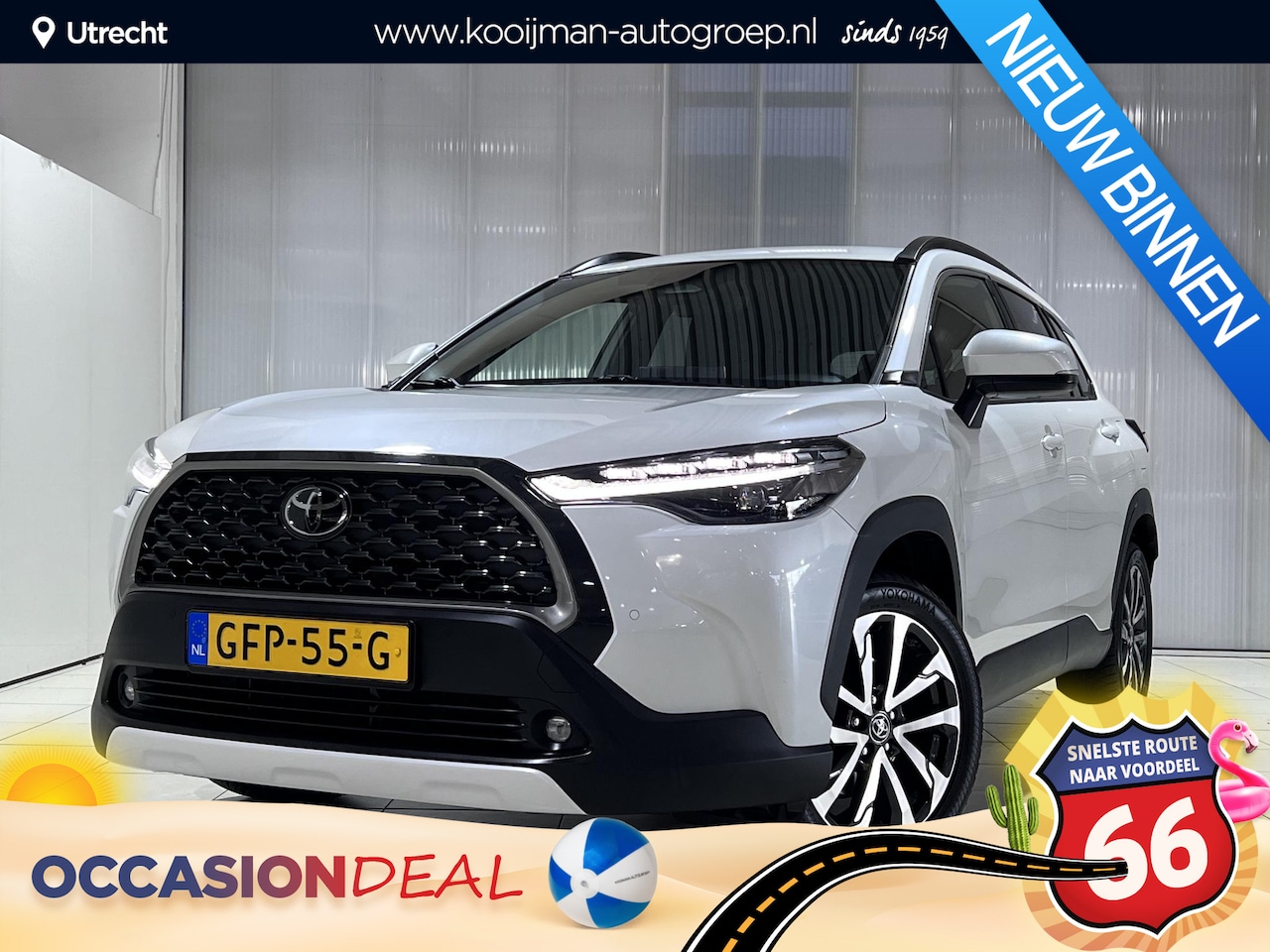 Toyota Corolla Cross - Hybrid 140 Style All Season banden, Elektrisch bedienbare achterklep, Draadloos opladen, D - AutoWereld.nl