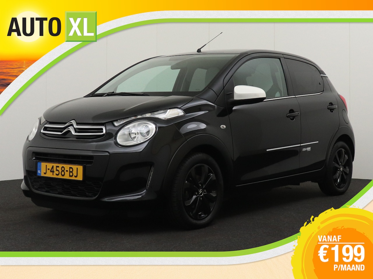 Citroën C1 - 1.0 73 PK VTi Urban Ride Black-Pack Navi Camera DAB LED 15'LMV - AutoWereld.nl