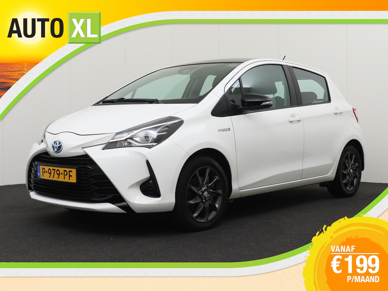Toyota Yaris - 1.5 Aut. Hybrid Active Navi Climate Camera Cruise 15'LMV - AutoWereld.nl