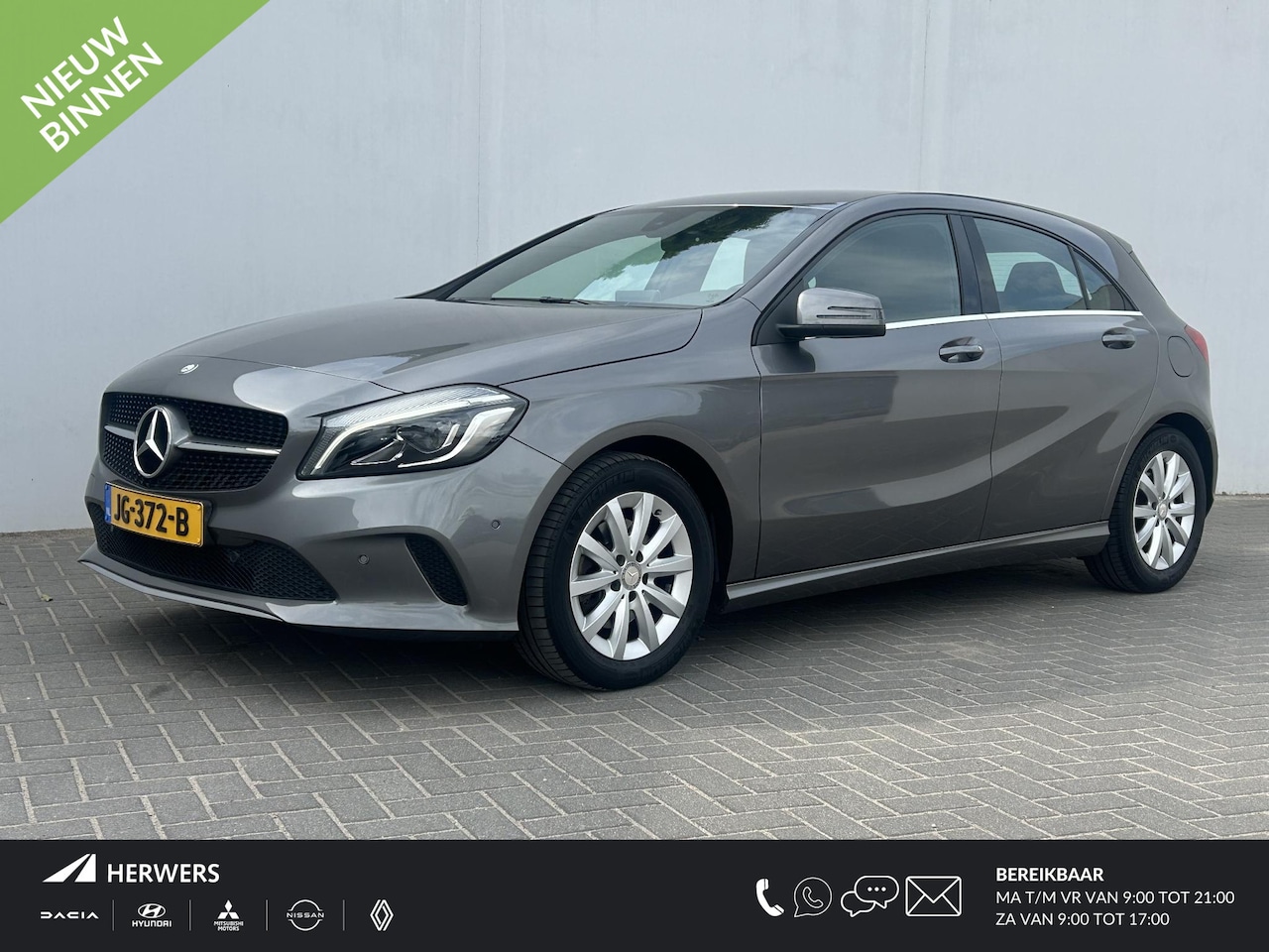 Mercedes-Benz A-klasse - 180 BlueEfficiency Style Automaat / Trekhaak (Trekgewicht 1.200kg) / Climate- en Cruise Co - AutoWereld.nl