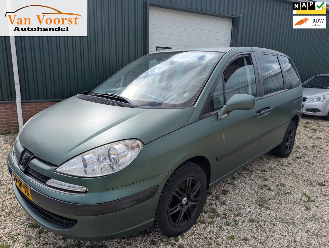 Peugeot 807 - 2.0 SR Rolstoelauto vervoer airco apk - AutoWereld.nl
