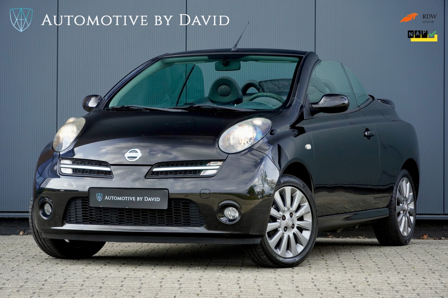 Nissan Micra - 1.6 110 pk CABRIO TEKNA PLUS / NIEUWE APK / VOLLEDIGE ONDERHOUDSHISTORIE / CLIMATE CONTROL - AutoWereld.nl