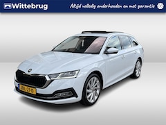 Skoda Octavia Combi - 1.4 TSI iV PHEV Style / AUTOMAAT/ PANO/ LEER/ TREKHAAK/ HEAD-UP/ STUUR+STOEL VERWARM. + ST