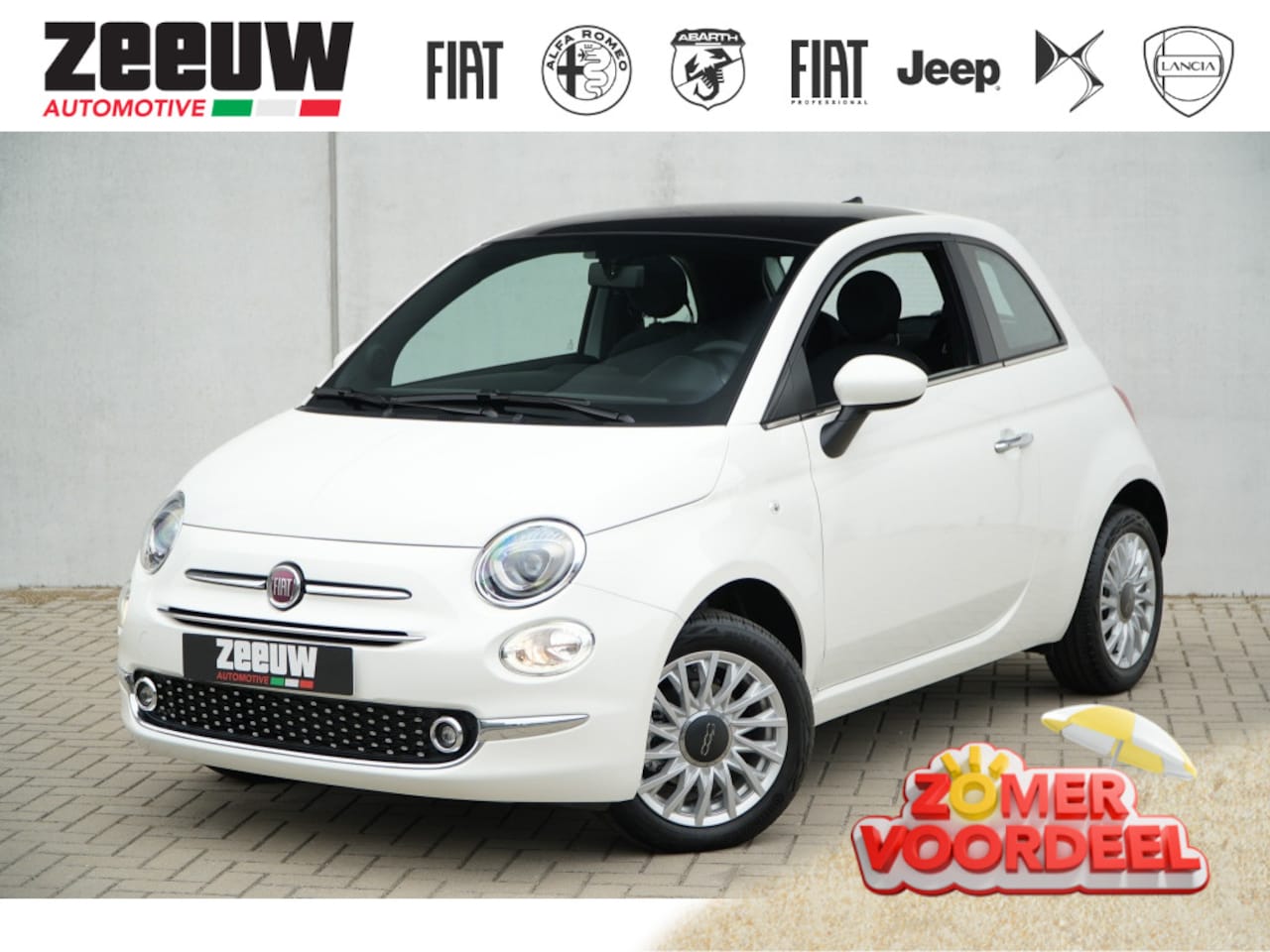 Fiat 500 - 1.0 Hybrid 70 PK Dolcevita Finale | Carplay | Pano | Cruise | 15 - AutoWereld.nl