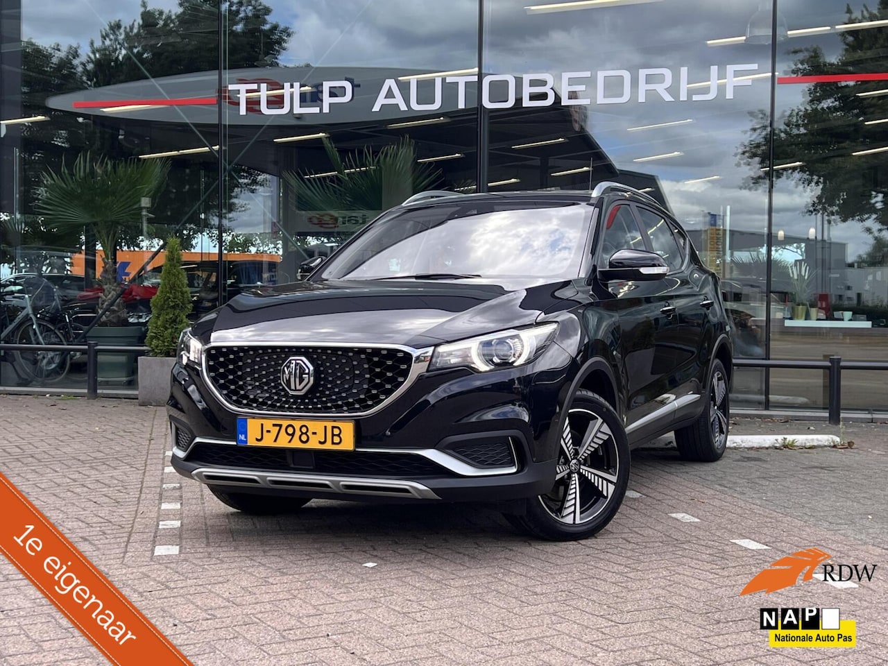 MG ZS - Luxury 45 kWh Clima Cruise Leder Pano 1e Eig NL NAP - AutoWereld.nl