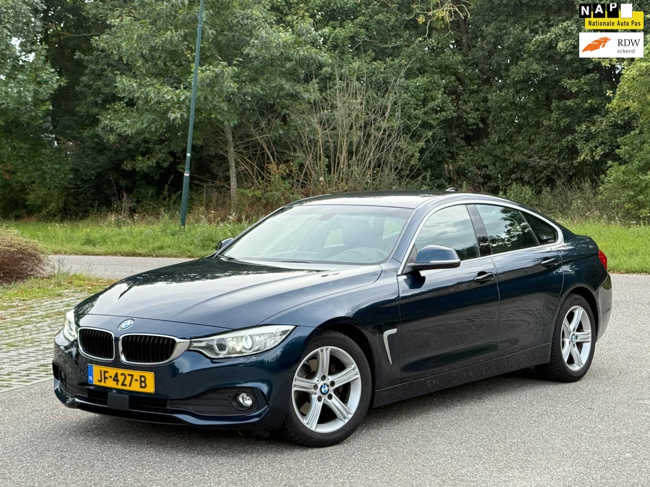 BMW 4-serie Gran Coupé - 420d AUT High excecutive, leder sport interieur, navigatie,adaptief cruise control, NL aut - AutoWereld.nl