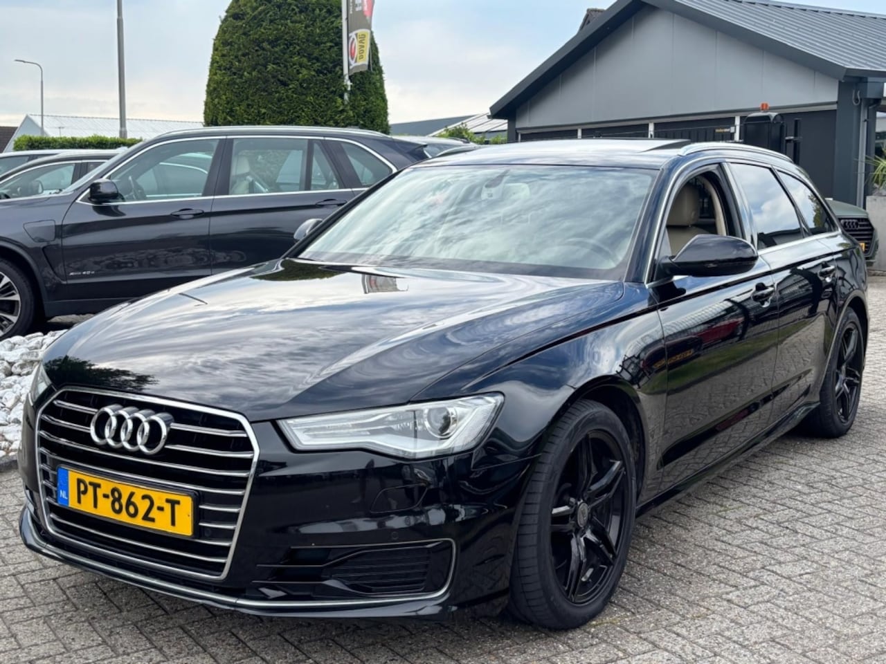 Audi A6 Avant - 3.0 TDI 2016 Zwart Panoramadak Automaat - AutoWereld.nl