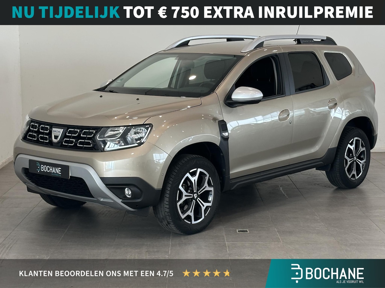 Dacia Duster - 1.0 TCe 100 Prestige | Navigatie | Climate Control | Cruise Control | Lichtmetalen velgen - AutoWereld.nl