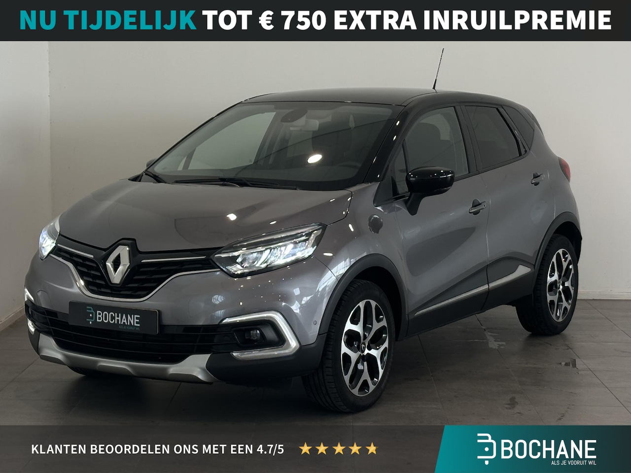 Renault Captur - 1.2 TCe 120 EDC Intens | Trekhaak | Navigatie | Climate Control | Cruise Control | Parkeer - AutoWereld.nl