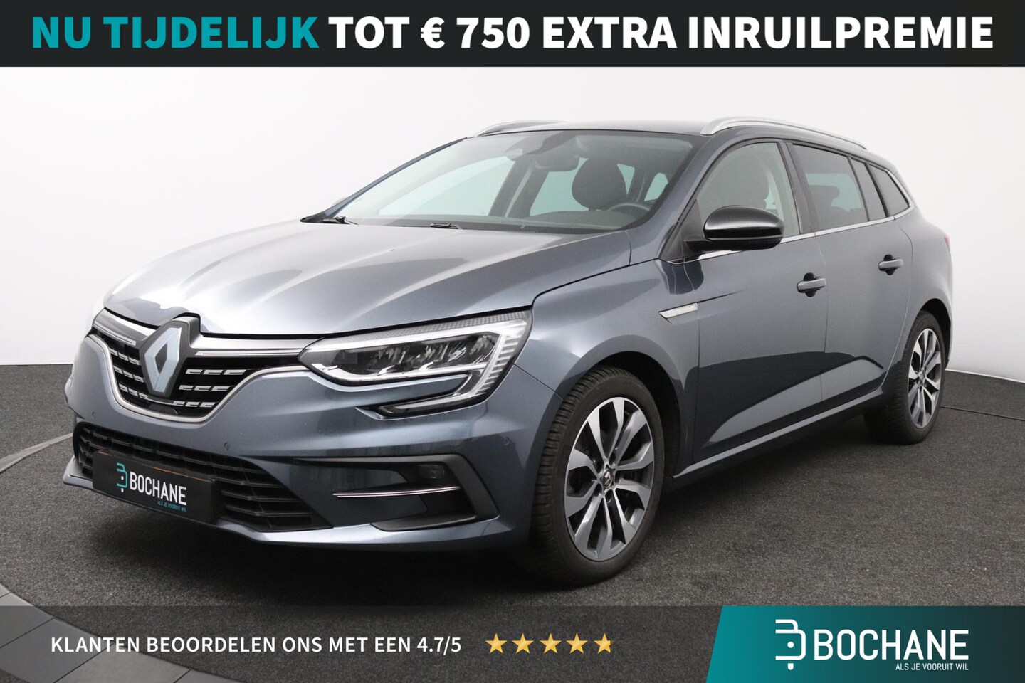 Renault Mégane Estate - 1.3 TCe 140 Techno Automaat |Trekhaak 1700 Kg|  Dealeronderhouden| - AutoWereld.nl