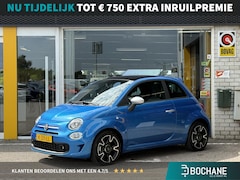 Fiat 500 - 1.0 Hybrid Rockstar | NAP | Navigatie | Panorama dak | Leer | DAB | Cruise Control | Licht