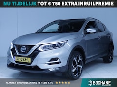 Nissan Qashqai - 1.2 DIG-T 115 Tekna + | Camera | Panoramadak | Leder |