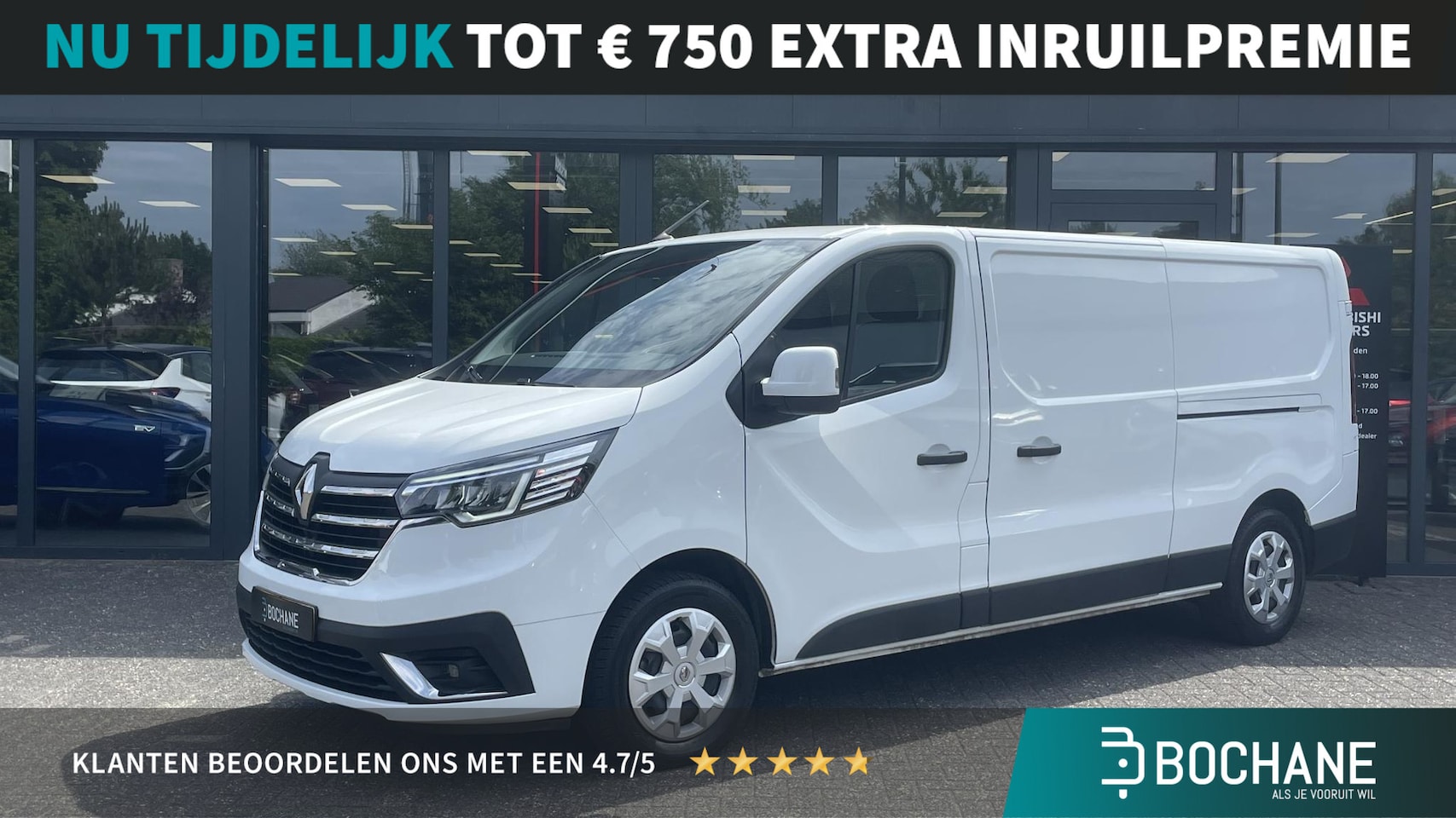Renault Trafic - 2.0 dCi 130 T30 L2H1 Work Edition | Trekhaak | Navigatie - AutoWereld.nl