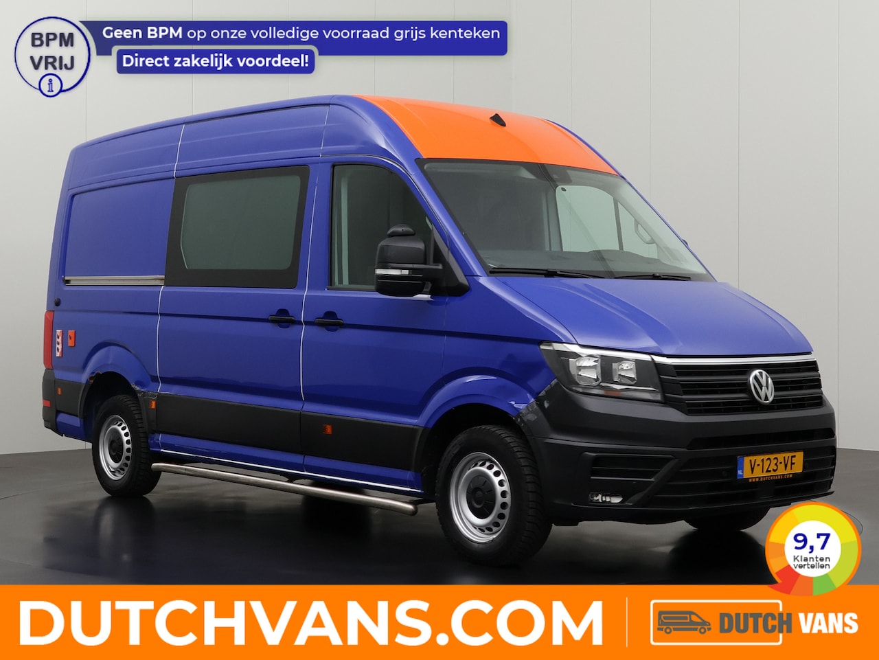 Volkswagen Crafter - 2.0TDI L3H3 Comfortline Laadklep | Laadlift | Airco | Camera | Betimmering - AutoWereld.nl