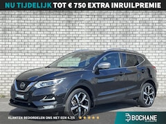 Nissan Qashqai - 1.3 DIG-T Tekna + | Lederen bekleding | 360° Camera | Panoramadak | Apple CarPlay / Androi