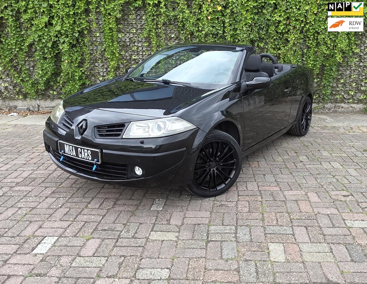 Renault Mégane coupé cabriolet - 2.0-16V Tech Line Cabriolet Airco NW APK Sport Velgen - AutoWereld.nl