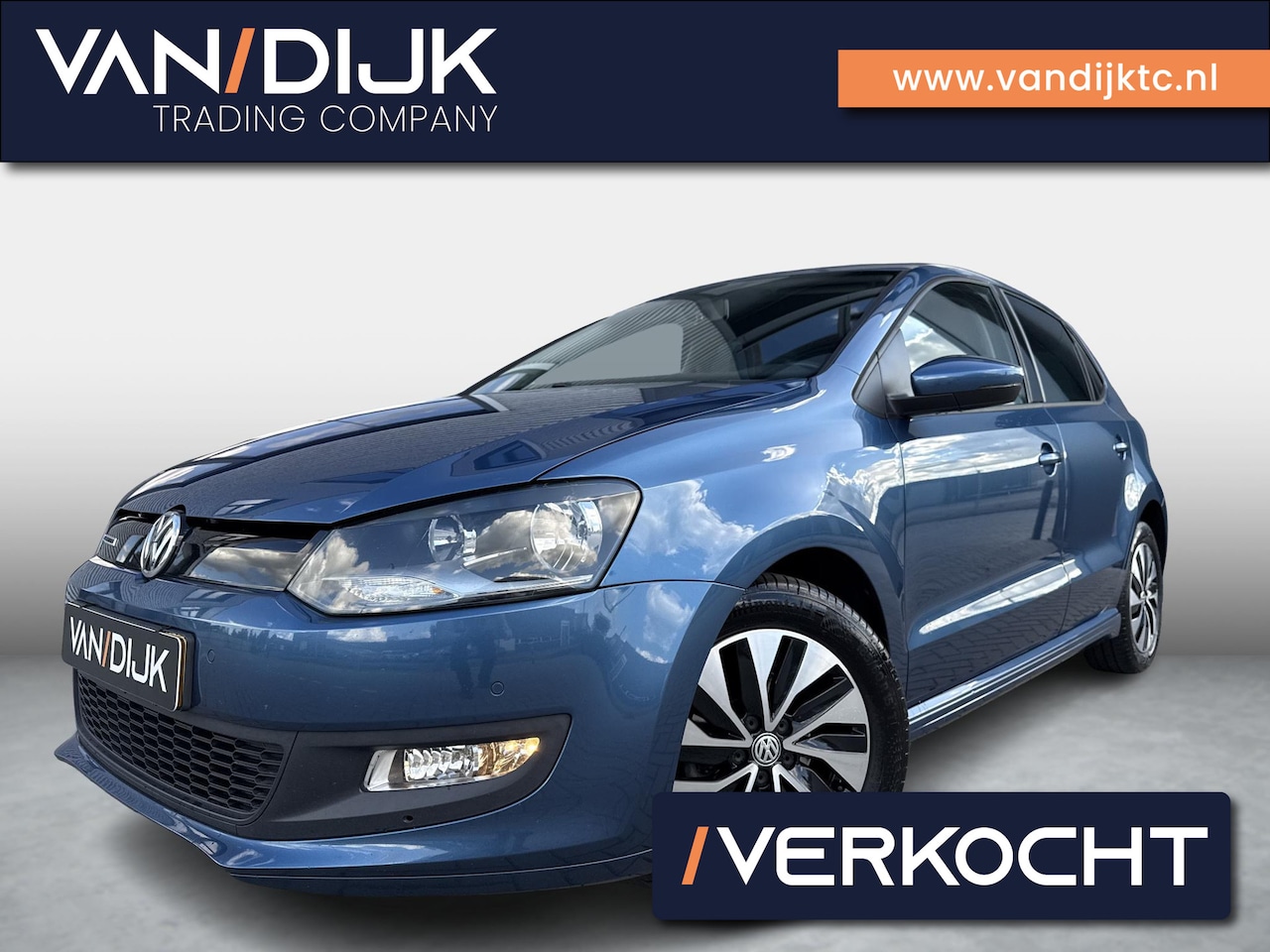 Volkswagen Polo - 1.0 BlueMotion Edition 95PK ✓5-Deurs ✓Apple Carplay & Android Auto ✓Airco ✓Cruise ✓Parkeer - AutoWereld.nl