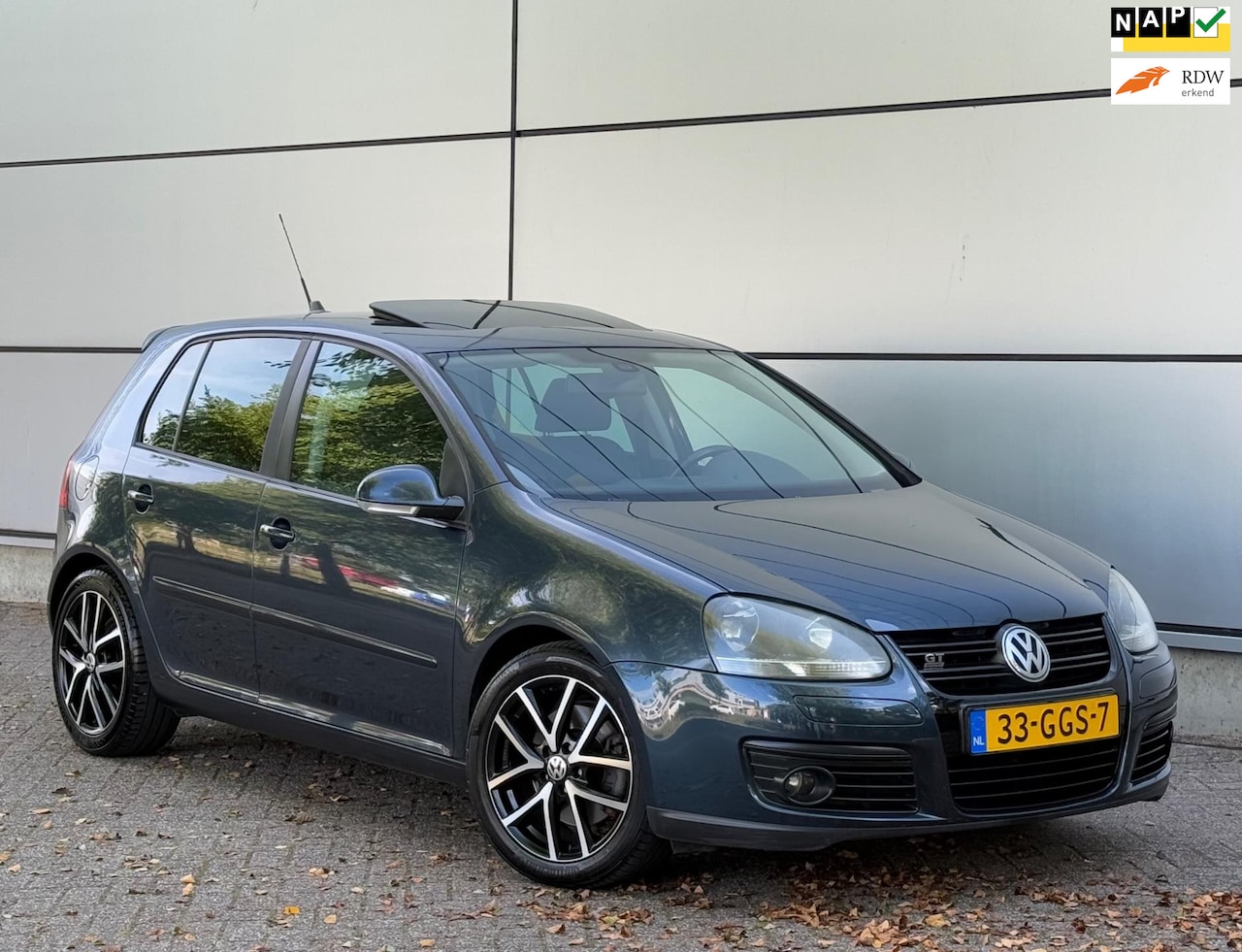 Volkswagen Golf - 1.4 TSI GT Sport Open Dak |Navi |Cruise |Stuurbed |Clima |Lmv |Nap |Boekjes - AutoWereld.nl