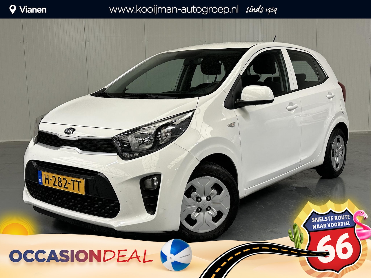 Kia Picanto - 1.0 CVVT ComfortLine 1.0 CVVT ComfortLine - AutoWereld.nl