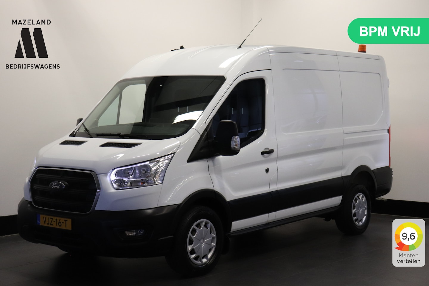Ford Transit - 2.0 TDCI 170PK Automaat L2H2 - EURO 6 - Airco - Navi - Cruise - € 18.900,- Excl. - AutoWereld.nl
