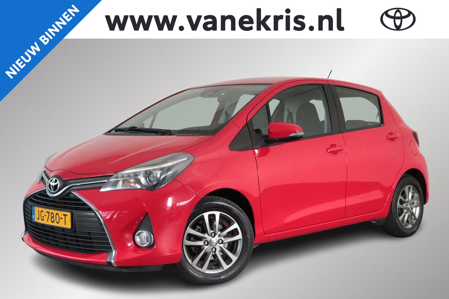Toyota Yaris - 1.3 VVT-i Trend 1.3 VVT-i Trend, Dealer onderhouden, Camera, Navigatie, Lichtmetalen velgen! - AutoWereld.nl