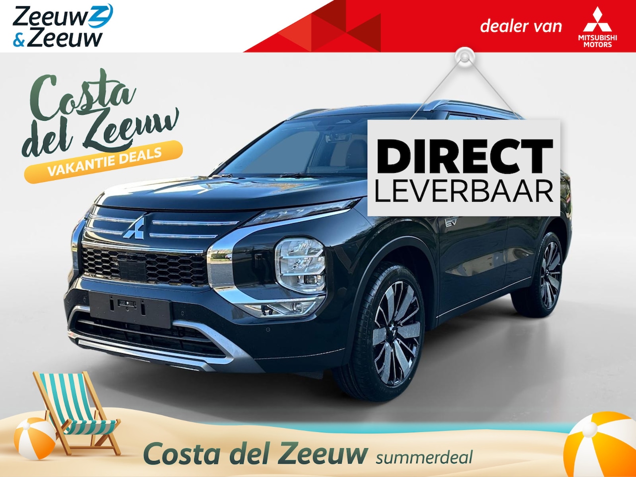 Mitsubishi Outlander - 2.4 PHEV First Edition | NIEUW MODEL | LEVERING 2025 | 2000 EURO INTRODUCTIE KORTING| NU D - AutoWereld.nl