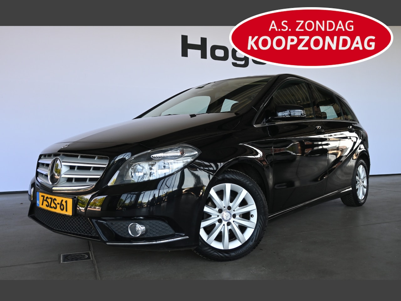 Mercedes-Benz B-klasse - 180 Ambition Airco Trekhaak Navigatie Stoelverwarming Elektrisch Pakket Inruil Mogelijk! - AutoWereld.nl