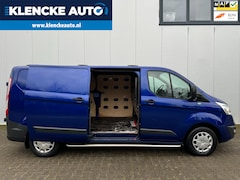 Ford Transit Custom - 290 2.2 TDCI VERLENGD L2 186.990km Airco Navi Cruise ctrl Trekhaak Sidebars