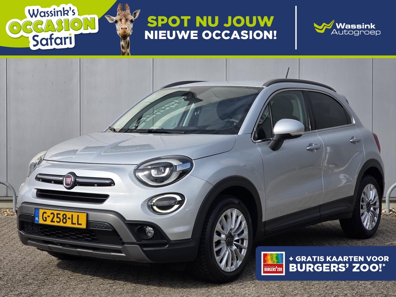 Fiat 500 X - 120pk Opening Edition | Navigatie | Trekhaak | Camera | Safari Actie - AutoWereld.nl