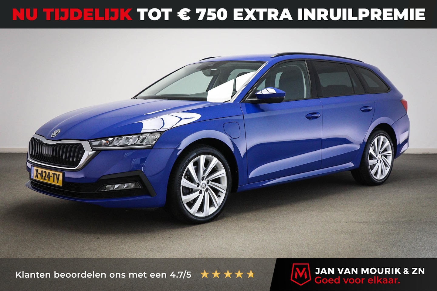 Skoda Octavia Combi - 1.4 TSI iV PHEV Business Edition | PLUG-IN HYBRIDE - AutoWereld.nl