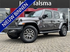 Jeep Wrangler Unlimited - 4xe 380 Sahara | Camera voor | Stoel/stuurwiel verwarming | Leder
