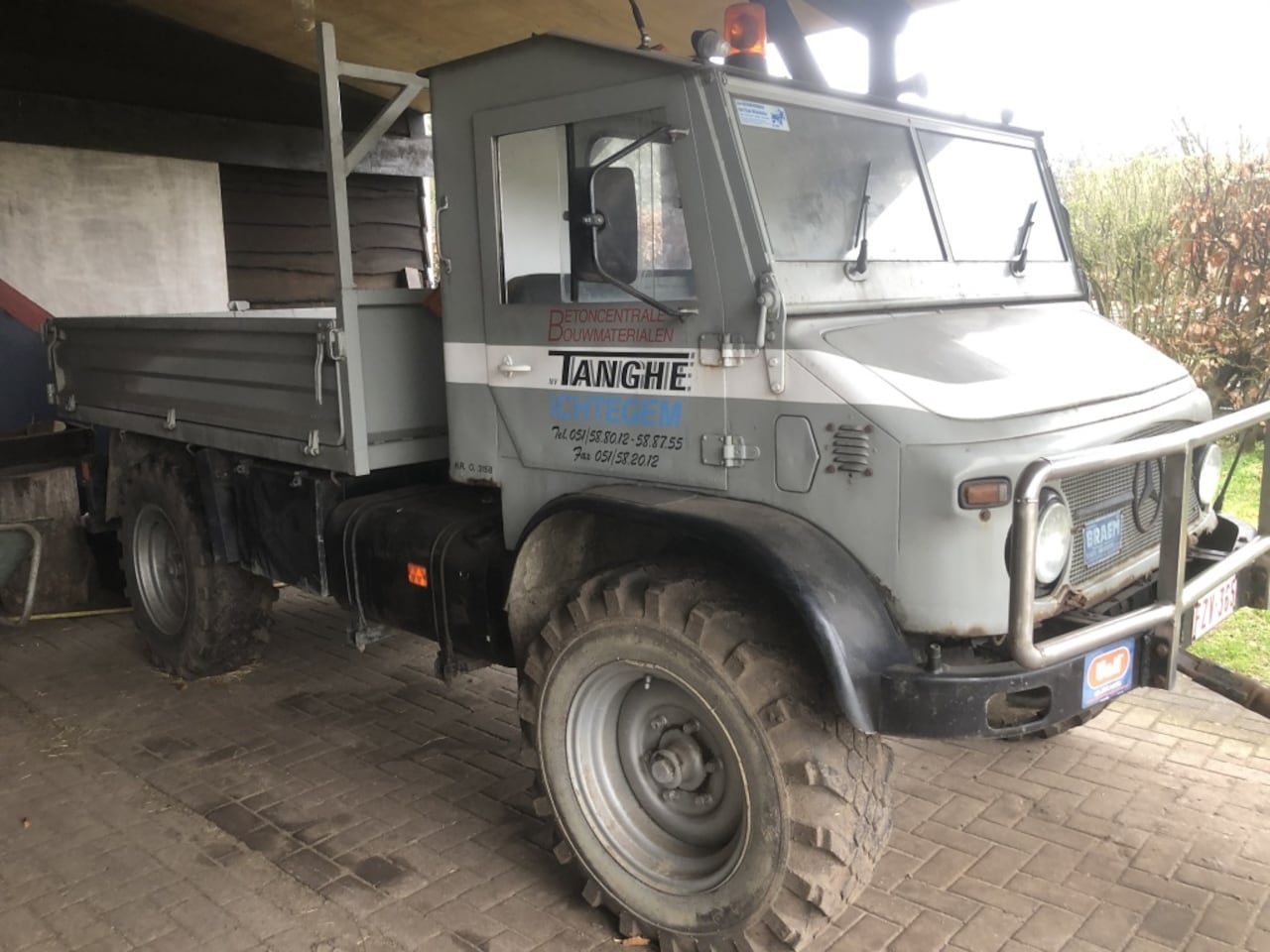 Mercedes-Benz Unimog - 404, KIPER ,4x4, incl kraan 2.2 6 cylinder - AutoWereld.nl