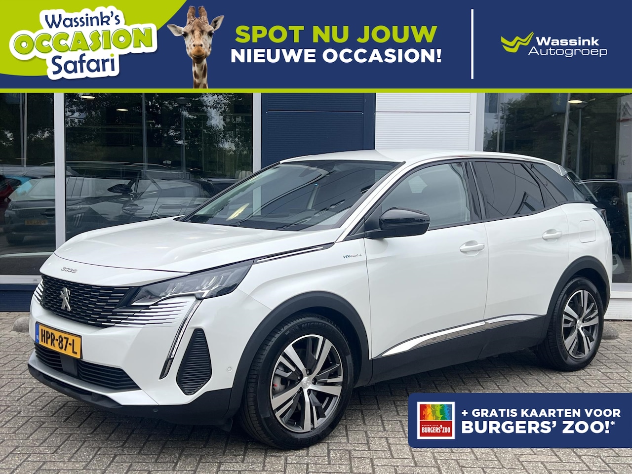 Peugeot 3008 - 1.6 Plug-in HYbrid4 300pk e-EAT8 GT | Navigatie | Camera | Stoelverwarming | Apple CarPlay - AutoWereld.nl