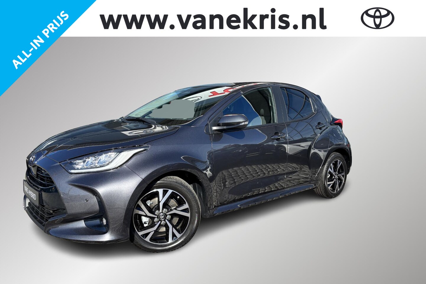 Toyota Yaris - 1.5 Hybrid 115 Dynamic Limited Comfort pack , Stuurverwarming, Parkeersensoren. - AutoWereld.nl
