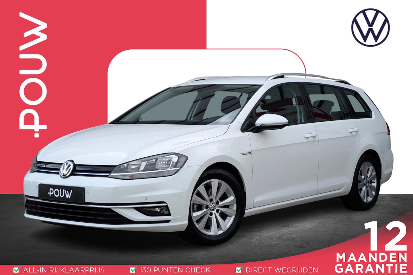 Volkswagen Golf Variant - 1.5 TSI 130pk Comfortline Business | Navigatie | Adaptive Cruise | Stoelverwarming - AutoWereld.nl