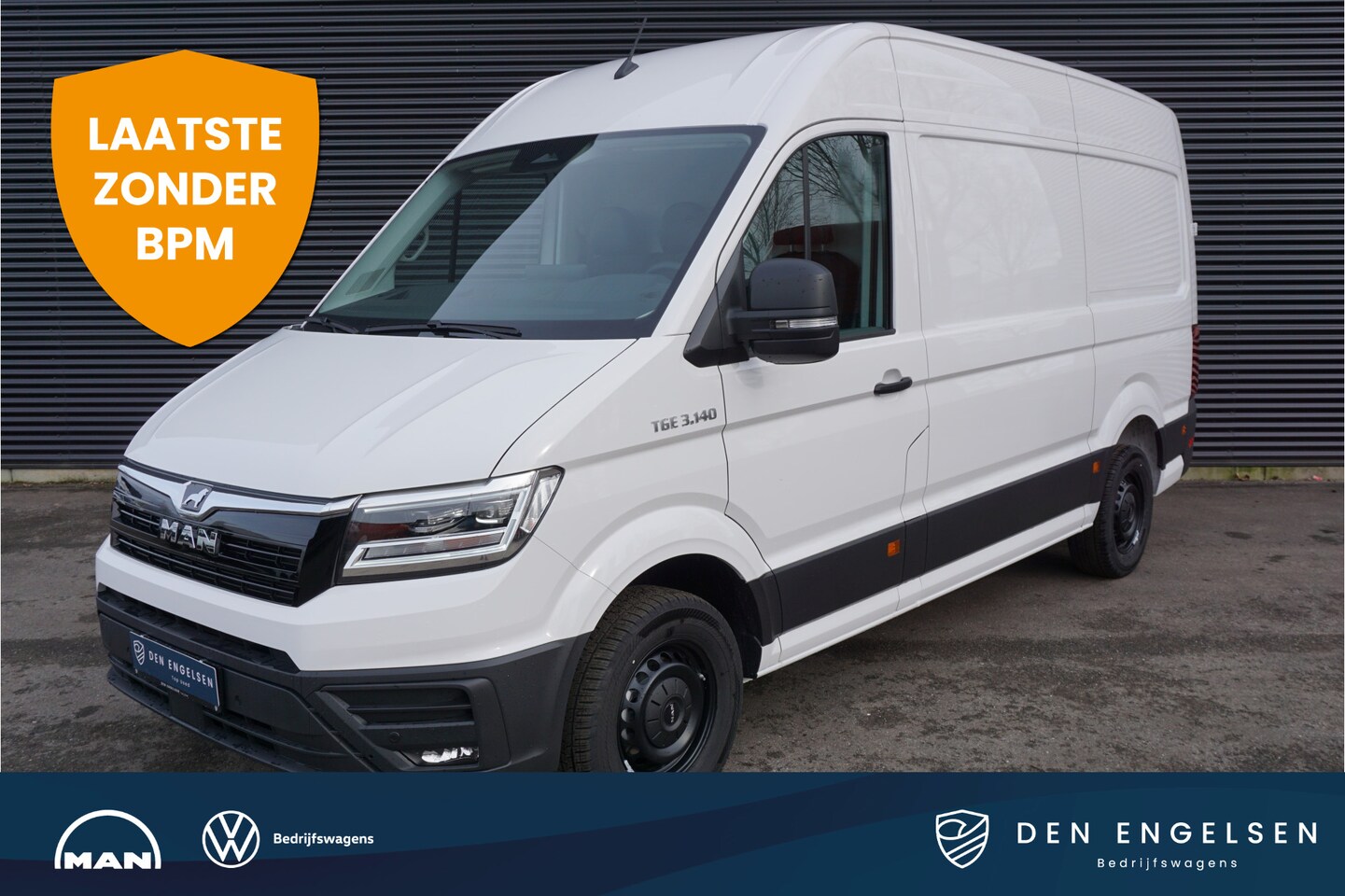 MAN TGE - 3.140 MY25 | L3H3 | AUT | ACC | App-Connect | Camera | Navi | Stuur- en Stoelverwarming | - AutoWereld.nl