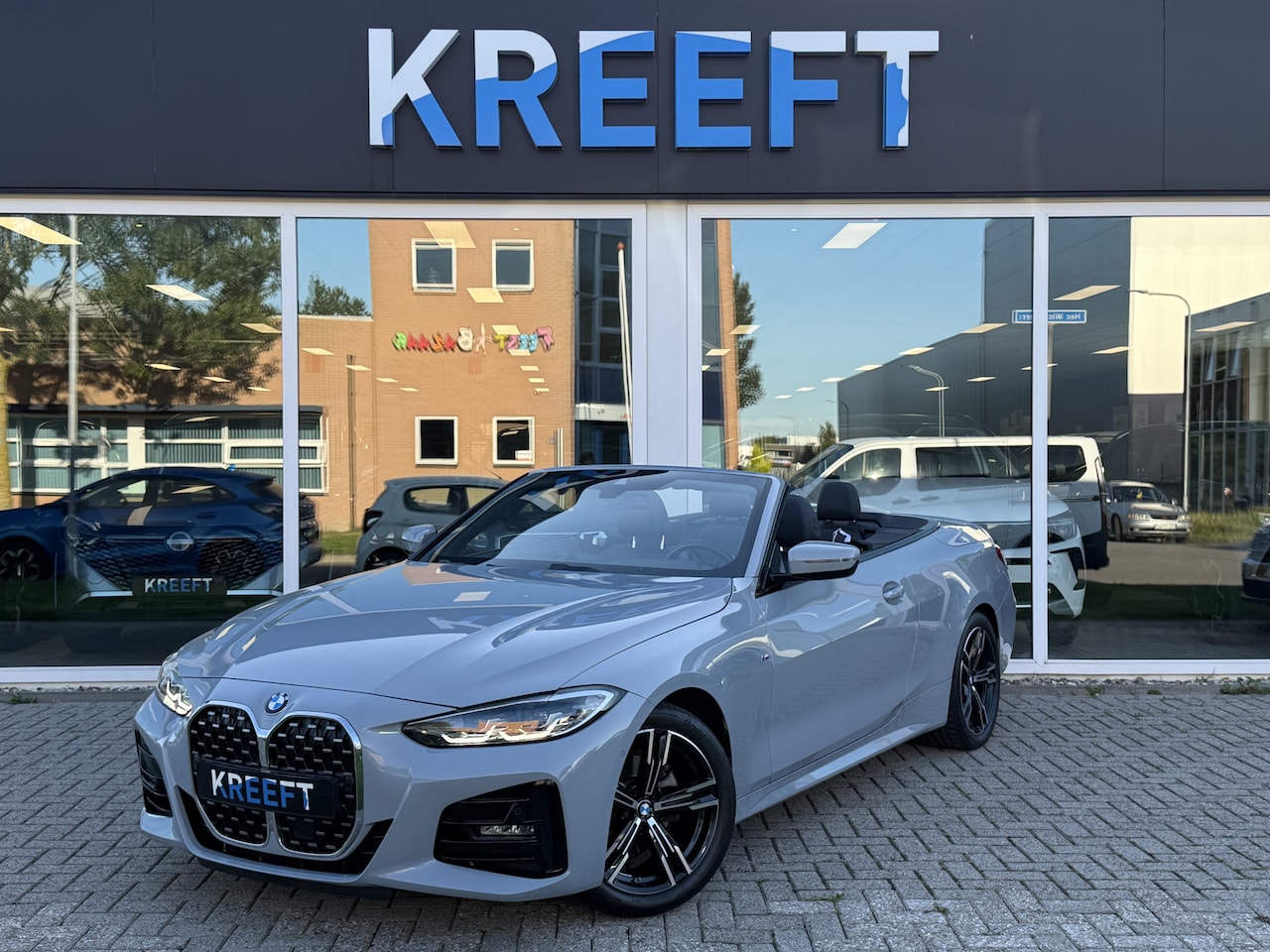 BMW 4-serie Cabrio - 420i High Executive M Sport | Brooklyn Grey - AutoWereld.nl