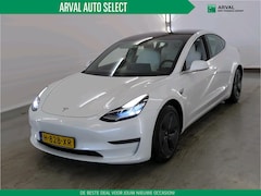 Tesla Model 3 - Long Range AWD 75 kWh 351pk | Accu SOH 88% | Trekhaak | White Interior | incl. 12 mnd BOVA