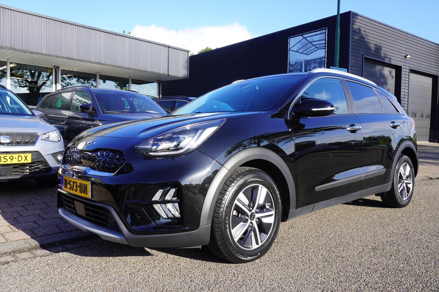 Kia Niro - 1.6 GDi Hybrid 141pk DCT6 Dynamic Plus Line Xenon 55.177 KM - AutoWereld.nl