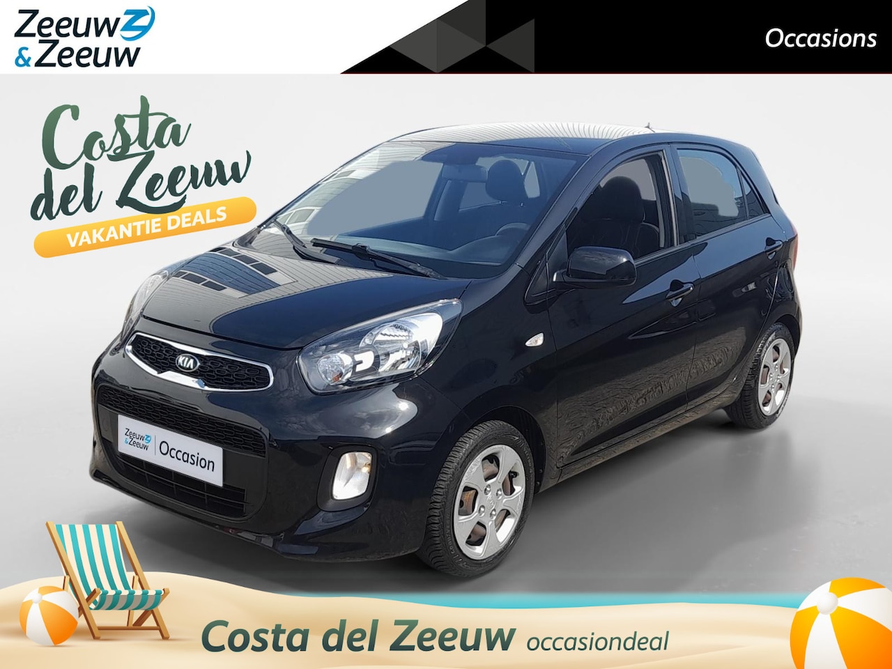 Kia Picanto - 1.0 ComfortLine All-Season banden | Metallic lak | Bovag garantie | Dealer onderhouden | N - AutoWereld.nl