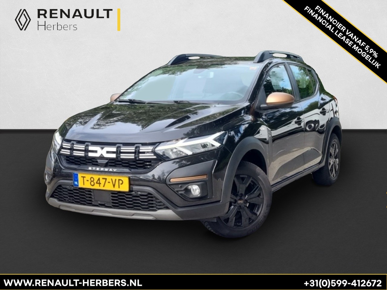 Dacia Sandero Stepway - 1.0 TCe 100 ECO-G Up&Go NAVI / CRUISE / CAMERA / CLIMATE - AutoWereld.nl