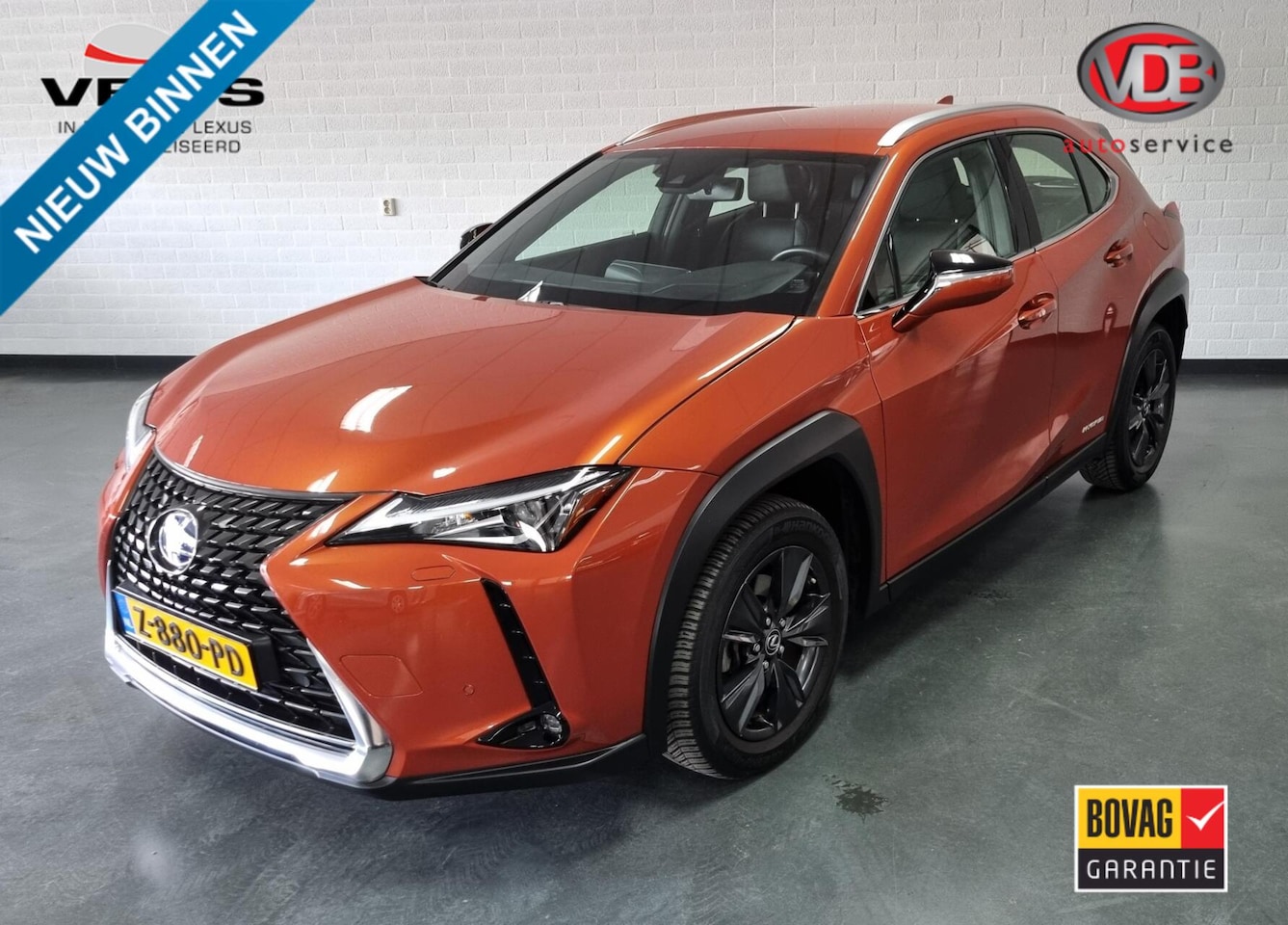 Lexus UX - 250h Luxury Line / Zwart leer - AutoWereld.nl