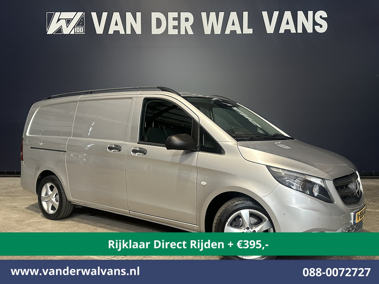 Mercedes-Benz Vito - 114 CDI 7G-Tronic Automaat L2H1 Euro6 *Rijklaar * Airco | Camera | 2500KG Trekhaak | 17"LM - AutoWereld.nl