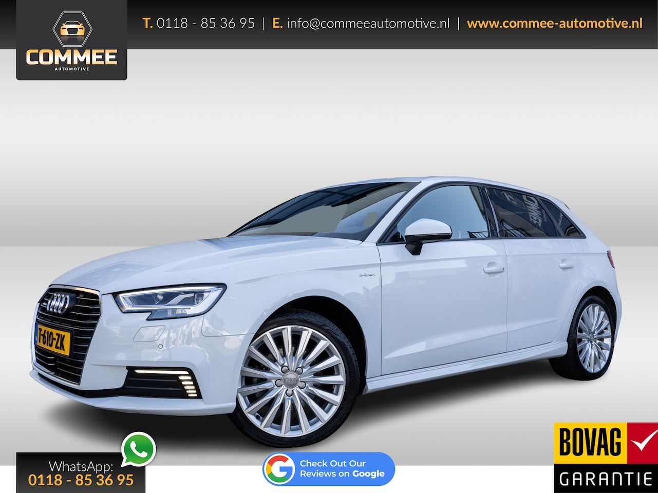 Audi A3 Sportback - 1.4 e-tron Sport Pro Line plus S-line interieur ✅Trekhaak✅S-Line✅NAV✅LED - AutoWereld.nl