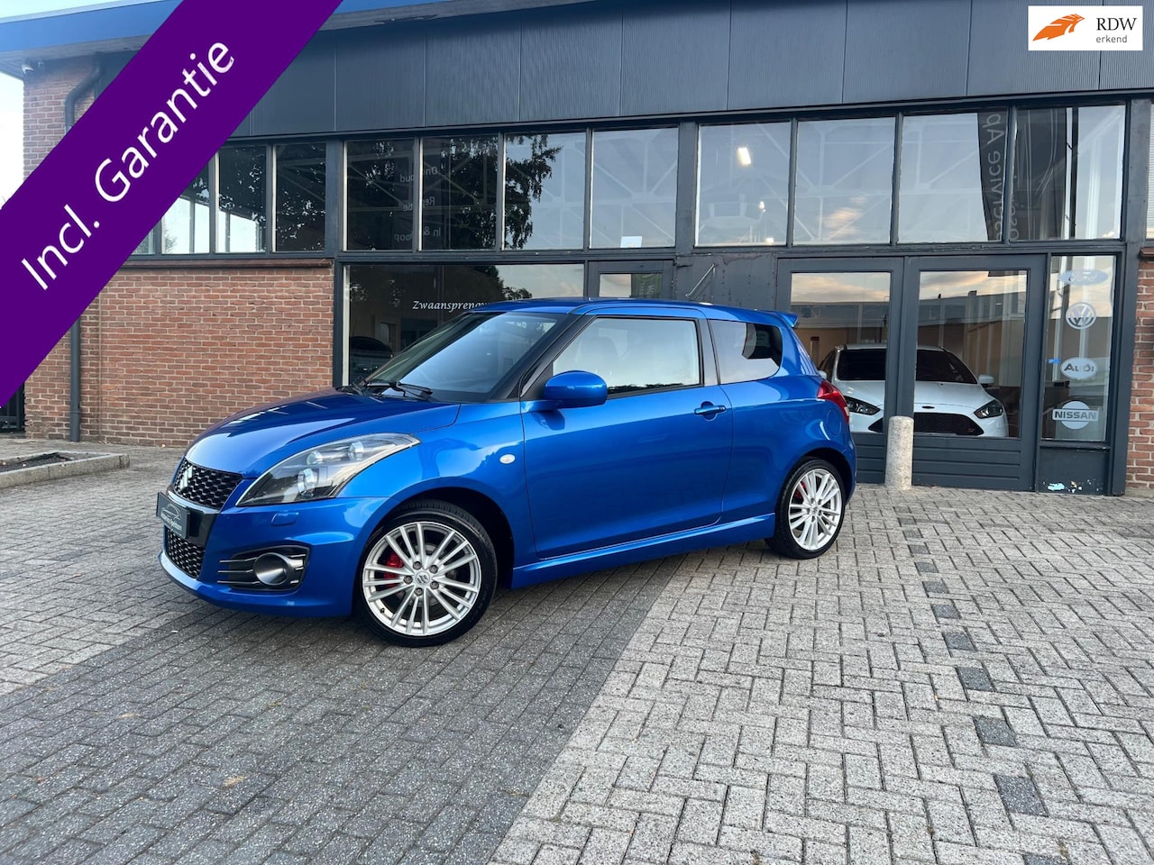 Suzuki Swift - 1.6 Sport 1.6 Sport, Xenon, Blauw - AutoWereld.nl